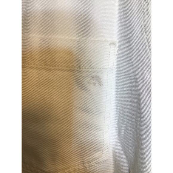 Jordache Women One pice Denim Jumpsuit Sz. Large Cream NWT  Trendy Jumpsuit - Picture 6 of 9